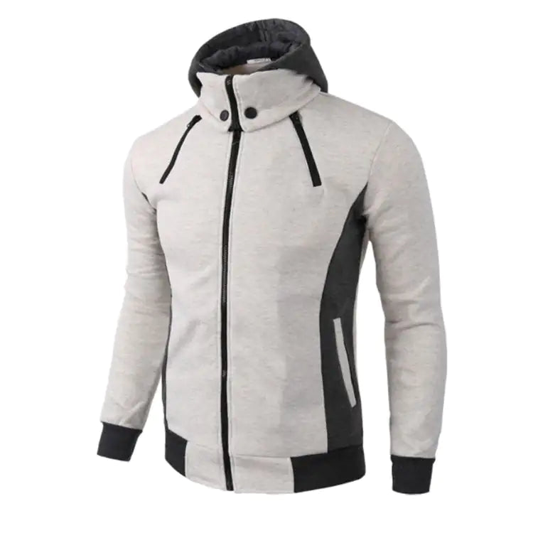 Men's Double Zipper Jacket