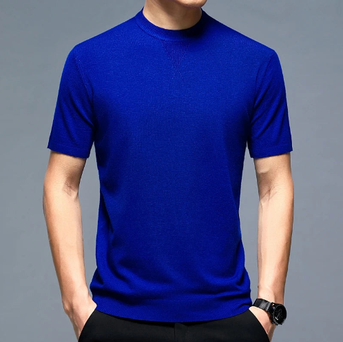 Men's Short Sleeve Knit Shirt