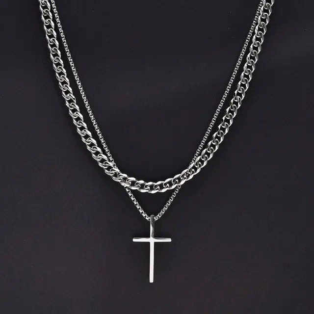Men's Cross Necklace