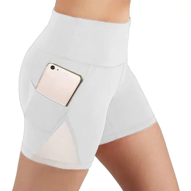 Yoga Quick Dry Shorts with Pockets