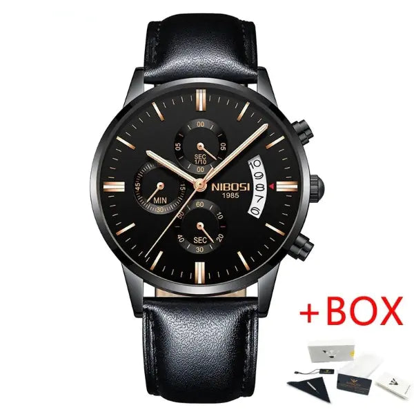 Men's Luxury Quartz Military Analog Watch
