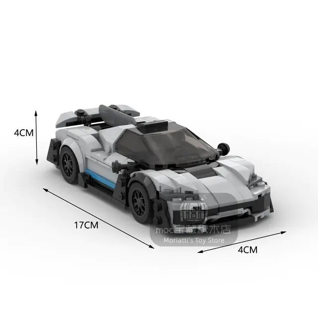 Benz One Sports Car Building Blocks