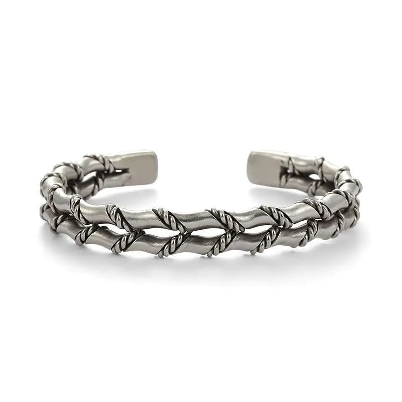 Double Layered Bamboo Bracelet