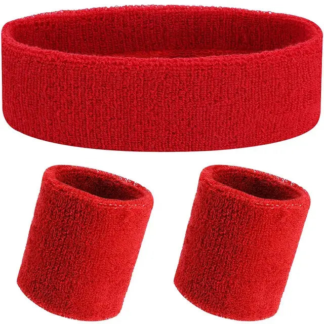 Headband & Wristband Set