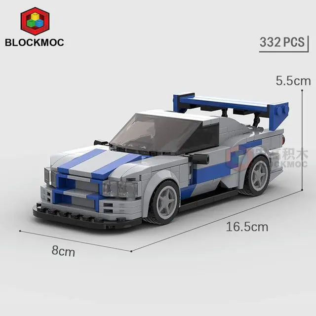 Nissan Fast & Furious Building Blocks