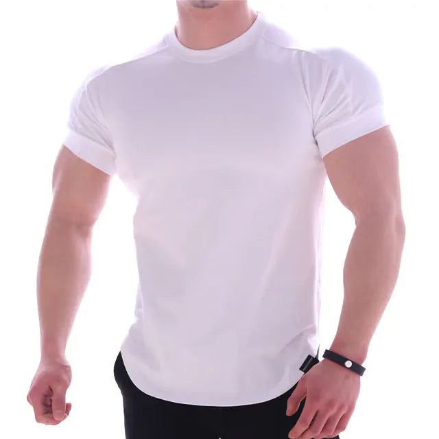 High-Elastic Men's Slim Fit T-Shirt