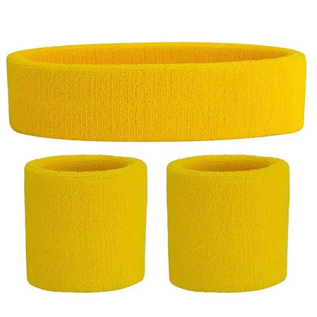 Headband & Wristband Set