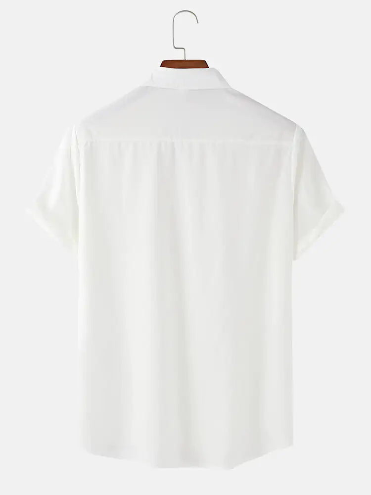 Men's Graffiti Smile Button-Up Shirts