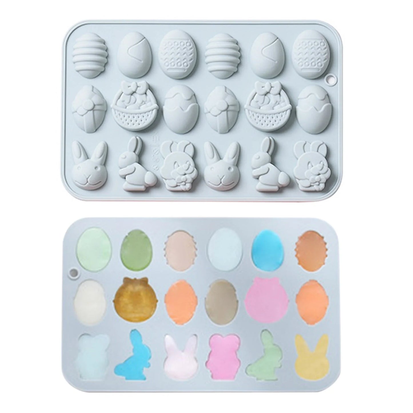 Easter Egg Fondant Molds