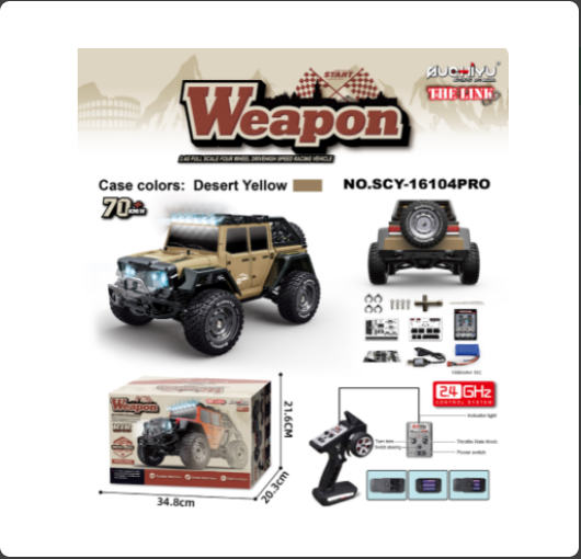 4WD RC Jeep 4x4
