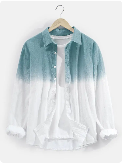 Kids Basic Long Sleeve Button-Up