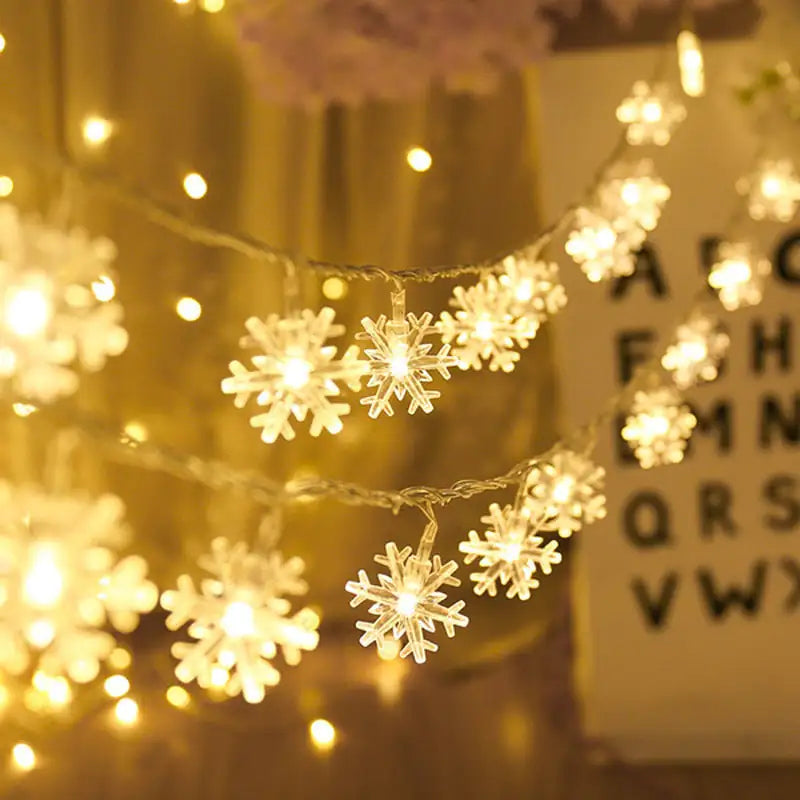 LED Christmas Hanging Snowflakes
