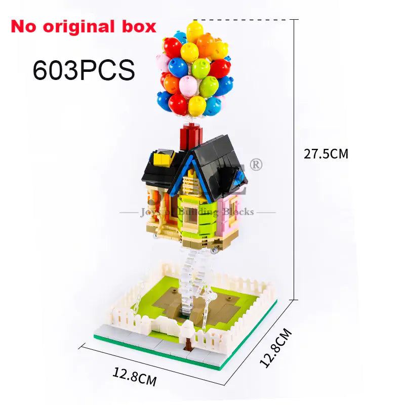 Flying Balloon House Building Blocks