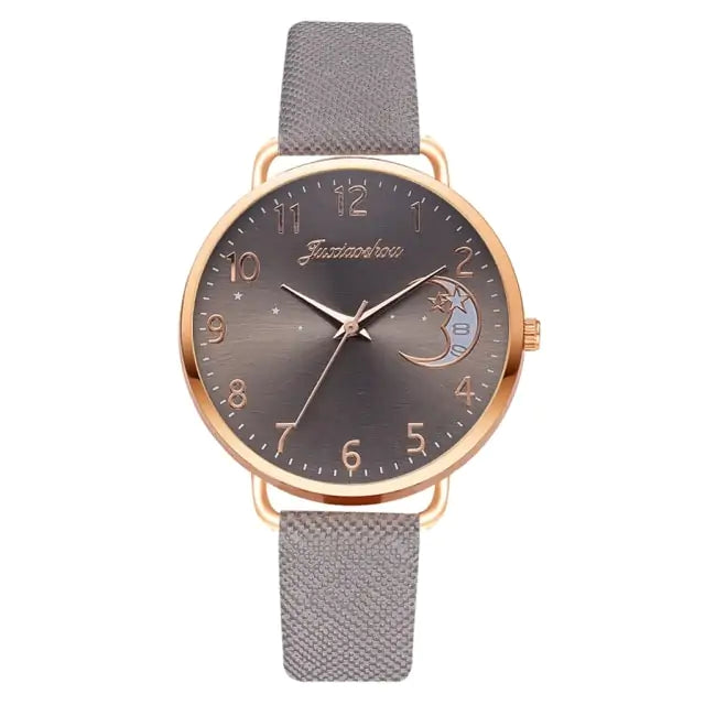 Moon Numbers Bracelet & Watch Set