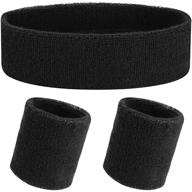 Headband & Wristband Set