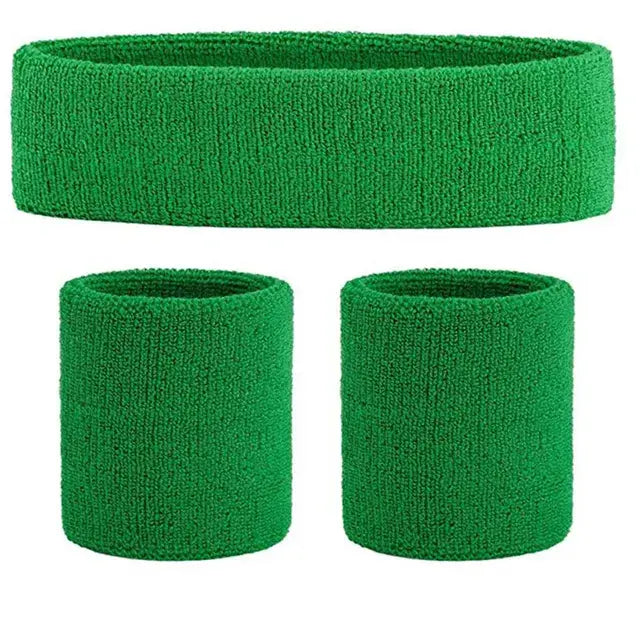 Headband & Wristband Set