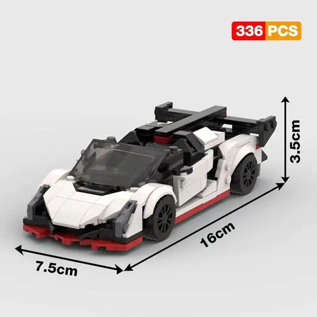 Retro Car Building Blocks