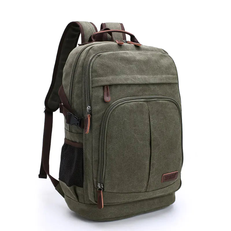 Large Capacity Canvas Bookbag