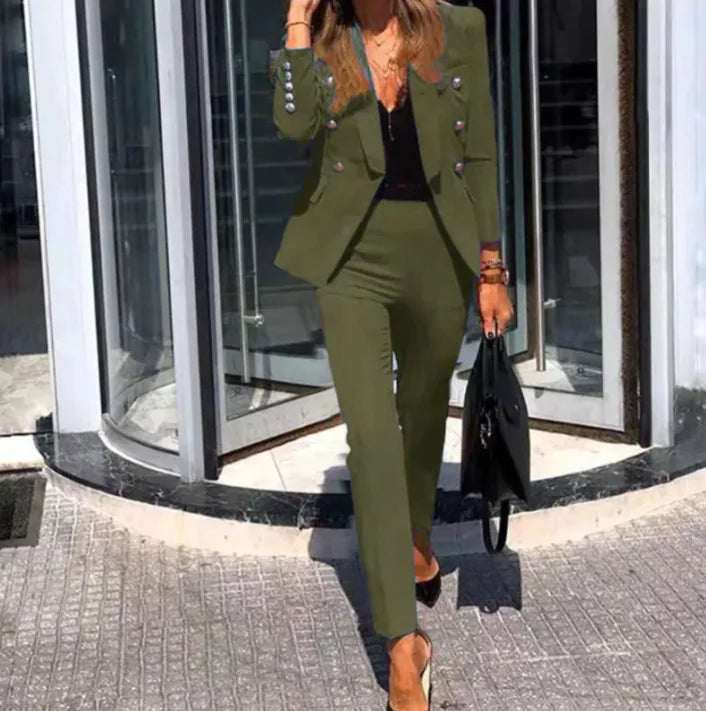 Women's Casual Two-Piece Suit