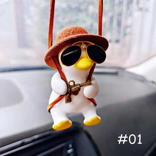 Hanging Duck Car Ornament