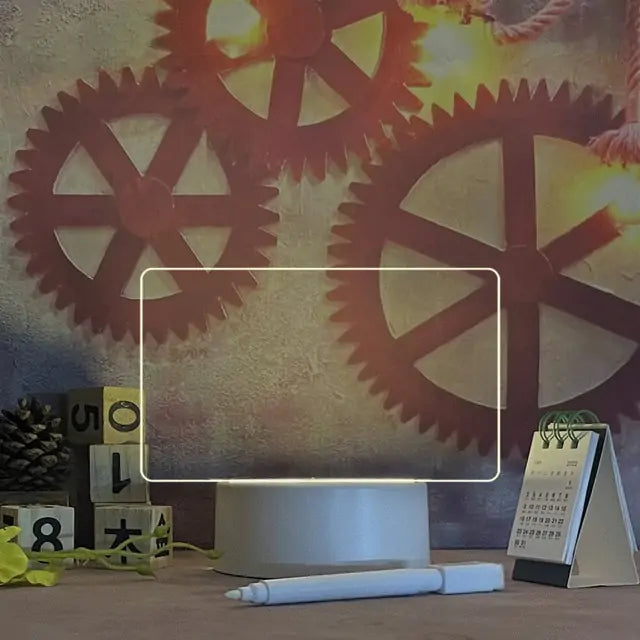 LED Acrylic Note Board