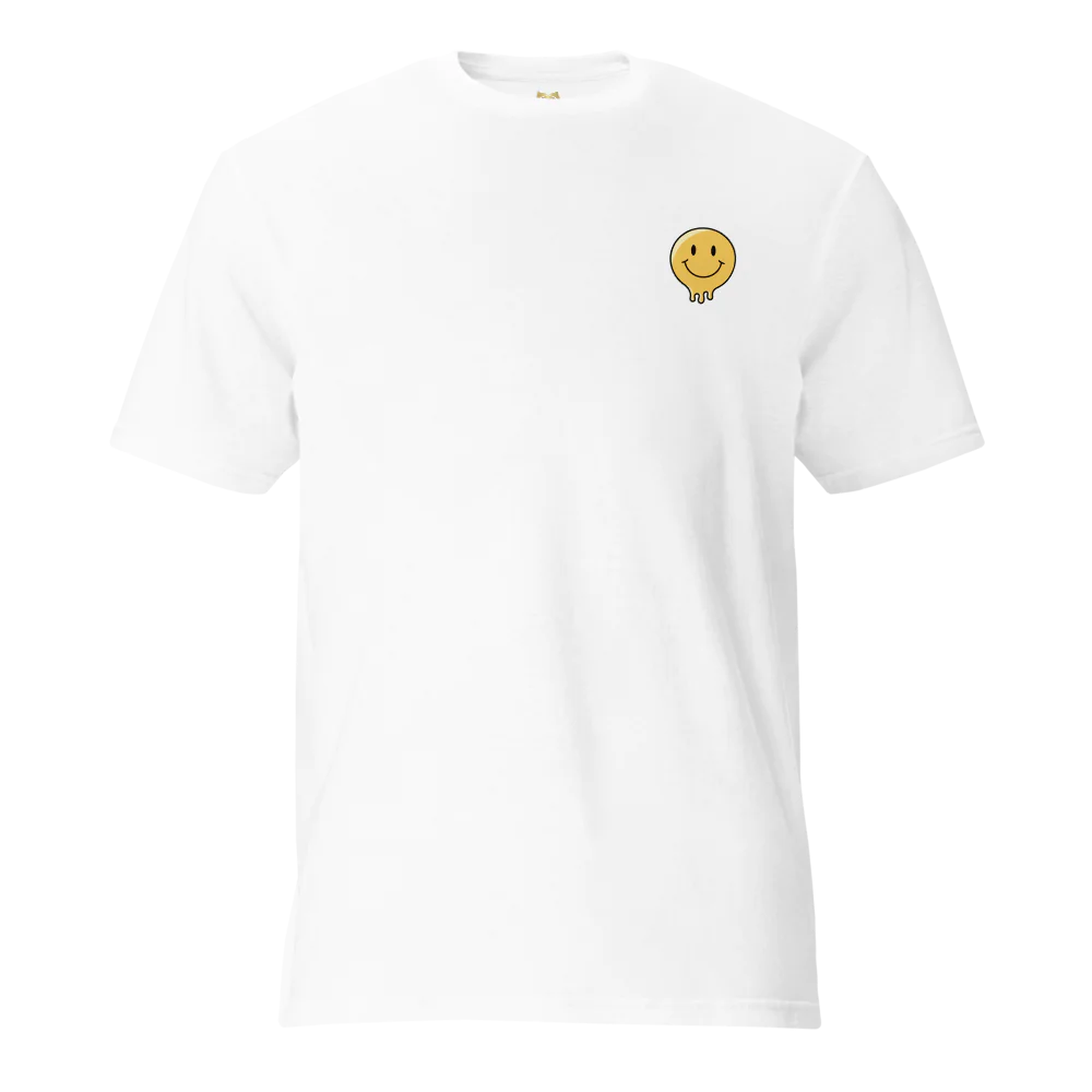 Unisex "Don't Worry, Be Happy QR Code Lightweight T-Shirt
