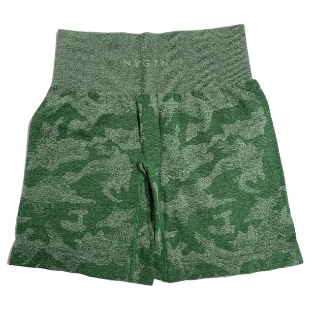 Seamless Camo Shorts