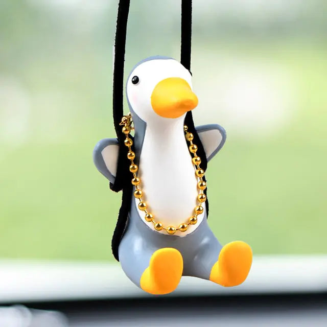 Hanging Duck Car Ornament