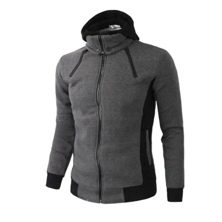 Men's Double Zipper Jacket