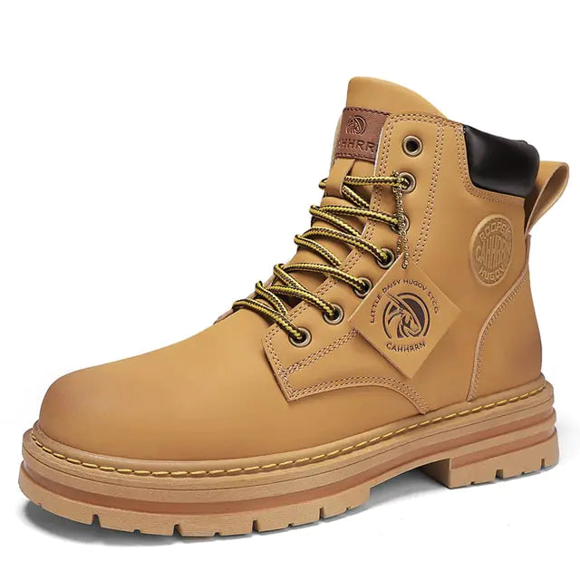 Men's High Top Leather Boots