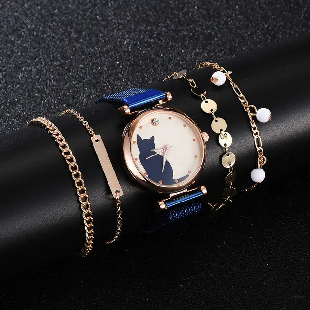 Women's Fashion Watch Set