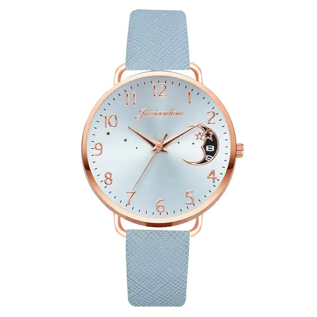 Moon Numbers Bracelet & Watch Set