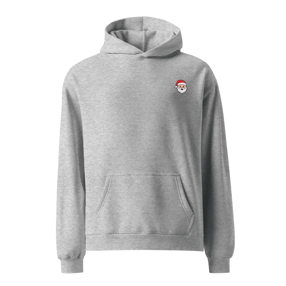 Unisex Christmas Playlist QR Code Oversized Hoodie