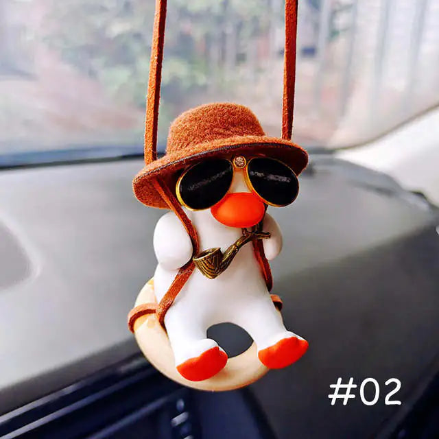 Hanging Duck Car Ornament