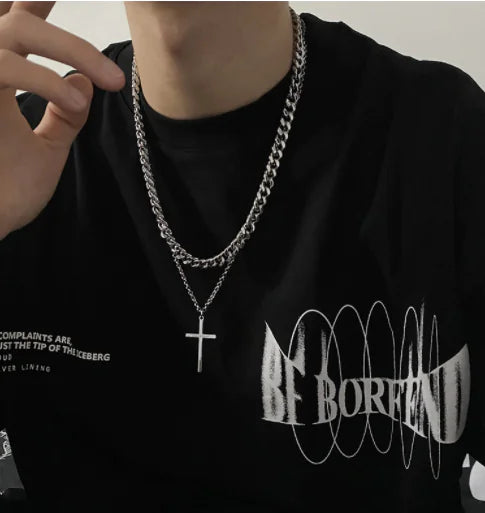 Men's Cross Necklace