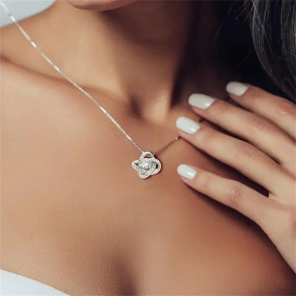 Vintage Zircon Women's Necklace