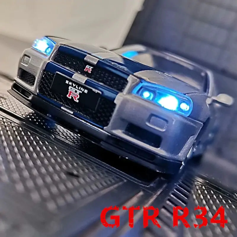 Nissan Skyline Ares GTR R34 Alloy Model Car