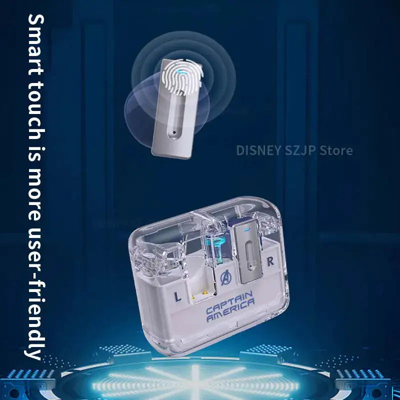 Marvel Noise Reducing Waterproof Bluetooth Earbuds