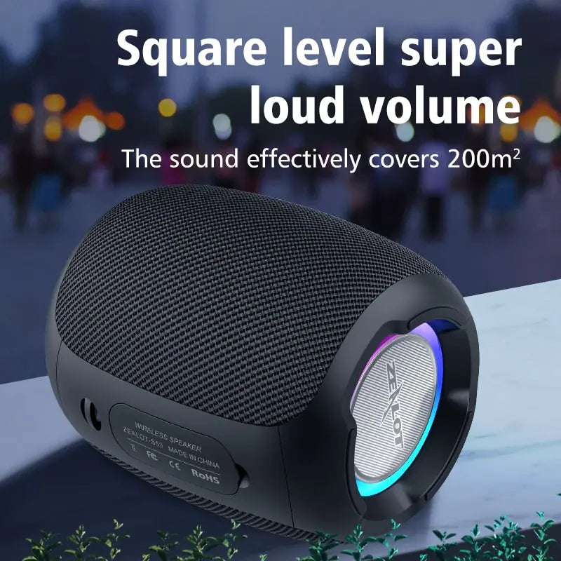 Dual Pairing Waterproof Mini Bluetooth Speaker