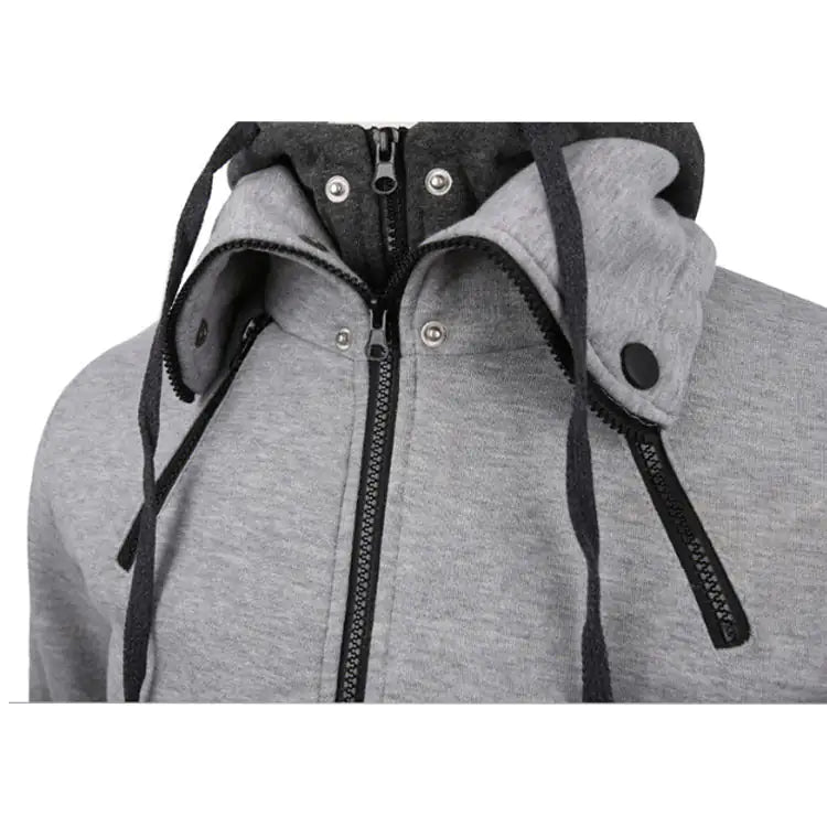 Men's Double Zipper Jacket