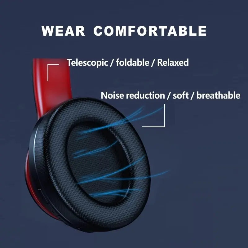 Foldable Bluetooth Gaming Headset