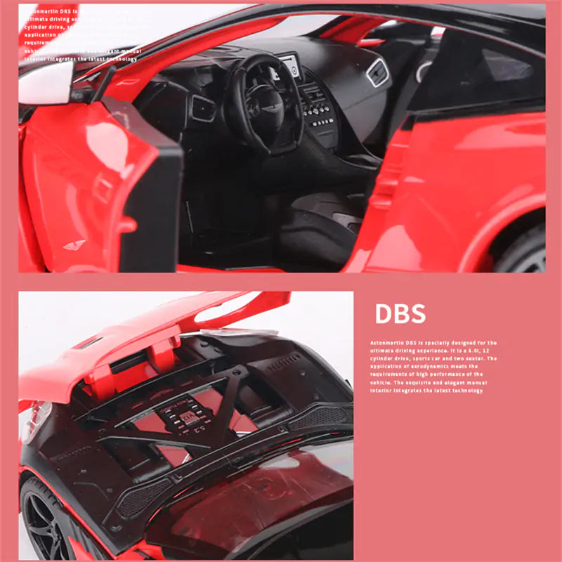 Aston Martin DBS Alloy Model Sports Car