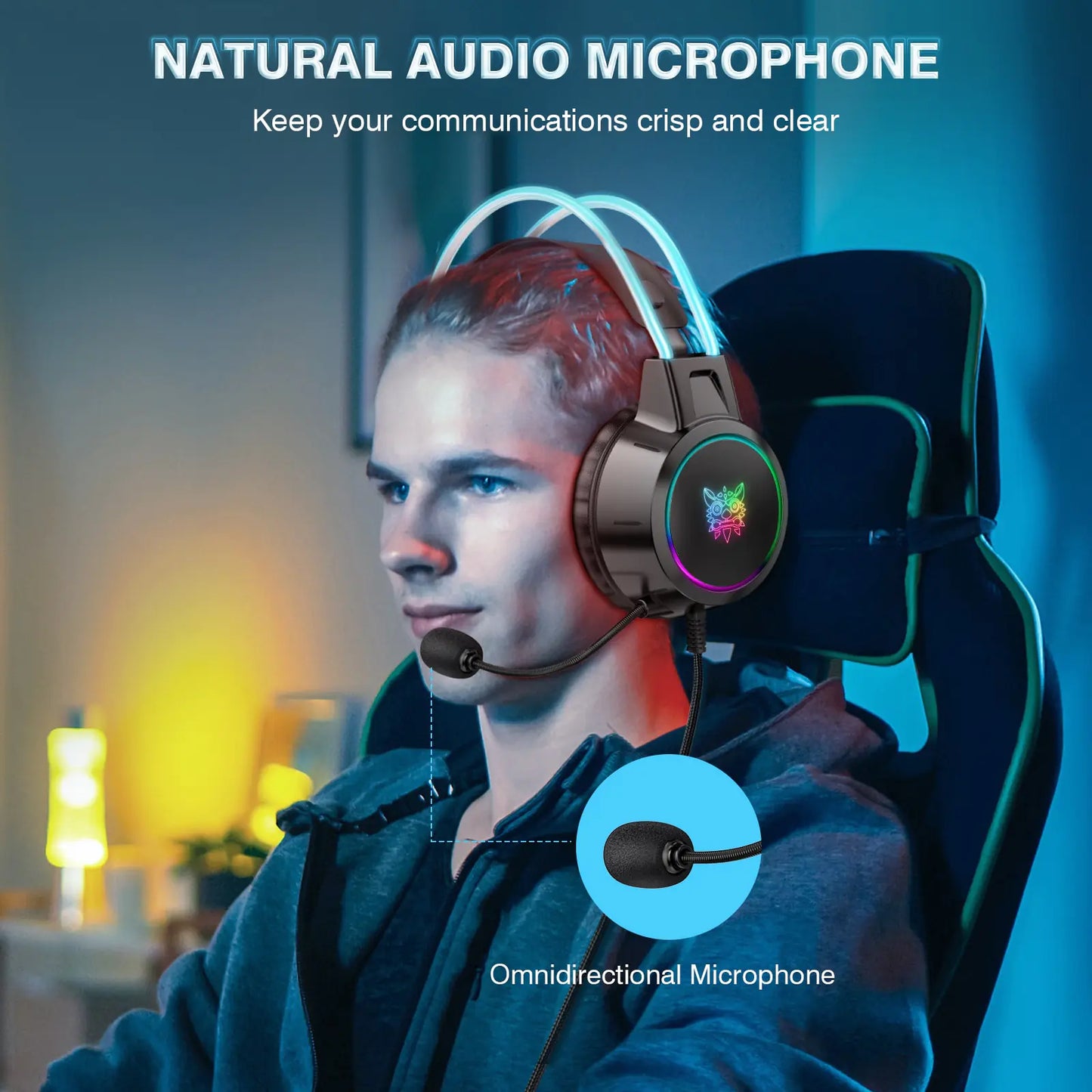 Noise Cancelling Wired Gaming Headset