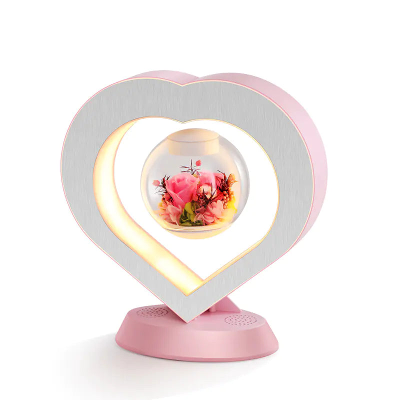 Floating Heart Table Night Light