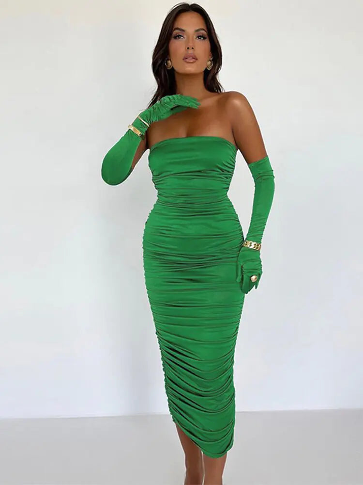 Strapless Tight Dress