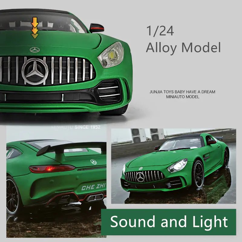 Benzs GT GTR Alloy Model Racecar