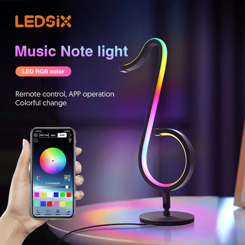 Music Note LED Light