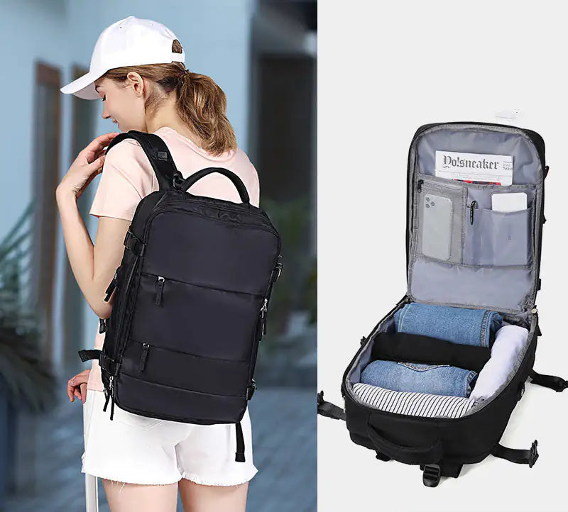 Large Size Travel Backpack with USB Port