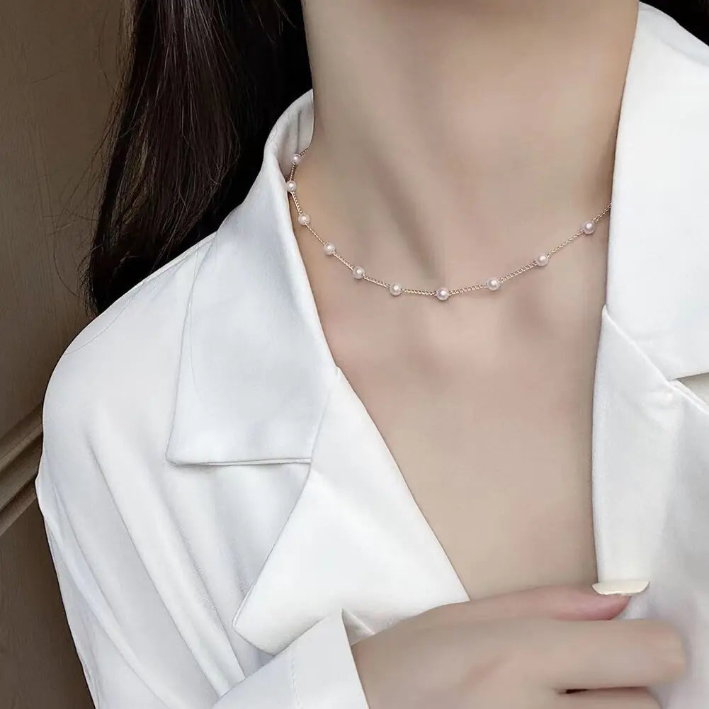 Pearl Choker Necklace