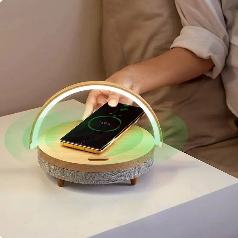 Music Desk Lamp Wireless Charger